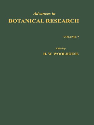 cover image of Advances in Botanical Research